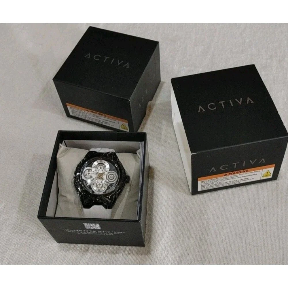 Activa Drift X Invicta Men's Watch, White - 44mm - ACW9349-002 NEW